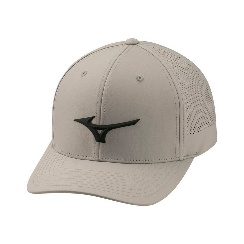 Mens Mizuno Tour Vent Adjustable Hat Grey Philippines (XFKTHP701)